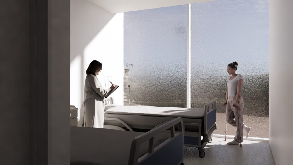 Salas de hospitalizacion de ultima tecnologia